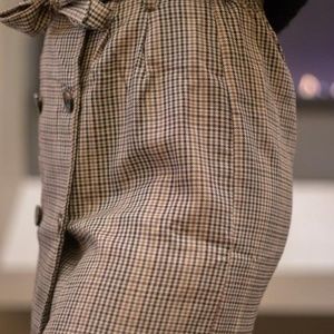 Just Be Yourself Plaid Skirt